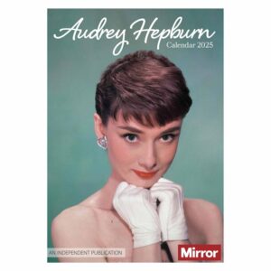 Audrey Hepburn A3 Calendar 2025