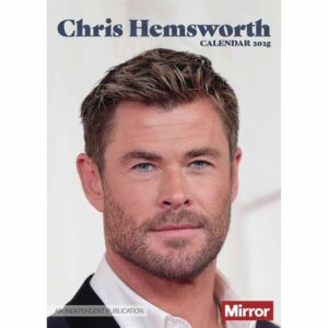 Chris Hemsworth A3 Calendar 2025