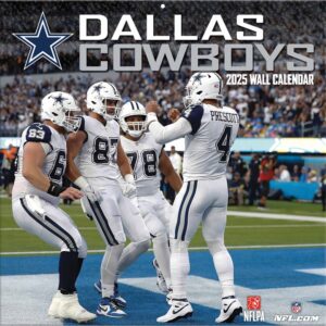 Dallas Cowboys NFL Calendar 2025
