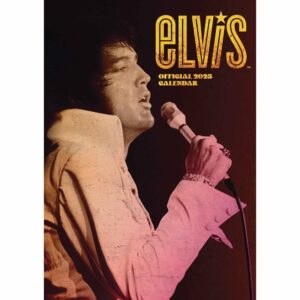 Elvis Presley A3 Calendar 2025