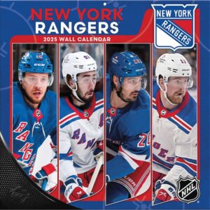 New York Rangers NHL Calendar 2025