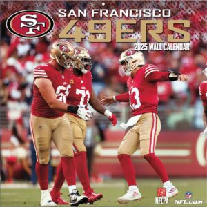 San Francisco 49ers NFL Calendar 2025