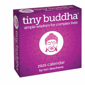 Tiny Buddha Desk Calendar 2025
