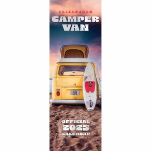 Volkswagen Camper Van Slim Calendar 2025